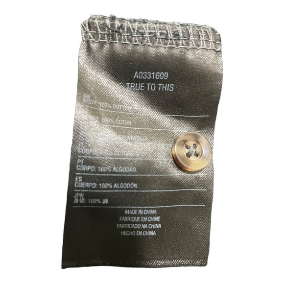 Volcom mens Henley long sleeve shirt. Grey. Size large. - Picture 9 of 10